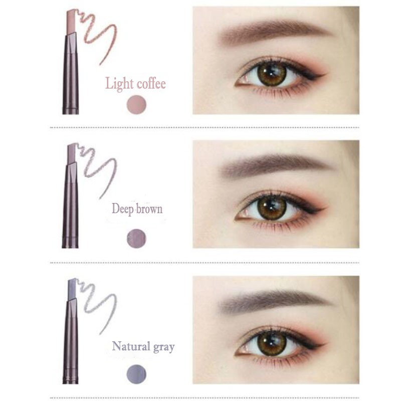 (Hàng Mới Về) Bút Chì Kẻ Lông Mày Kiki Hai Đầu Chống Thấm Nước Với 6 Màu Lựa Chọn | BigBuy360 - bigbuy360.vn