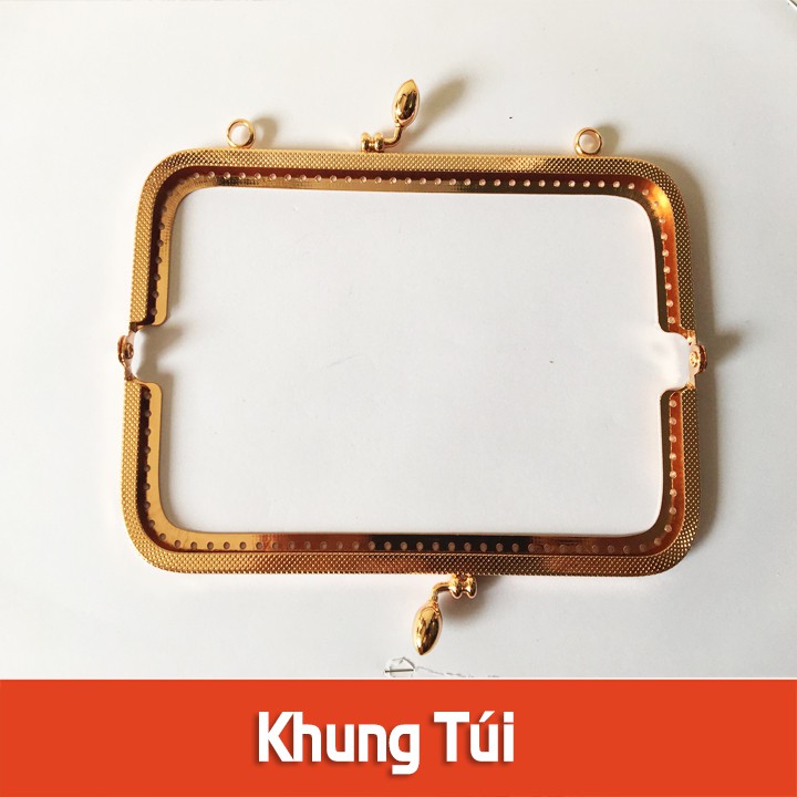 Khung Chữ Nhật 15cm - Phụ kiện đan móc - phụ kiện thủ công handmde - Phụ kiện may mặc