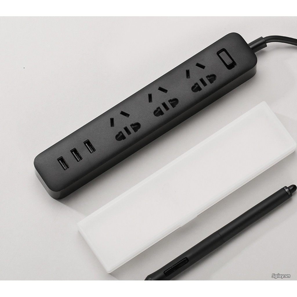 Ổ Cắm Xiaomi Power Strip Có 3 Cổng USB  - BH 1 Năm