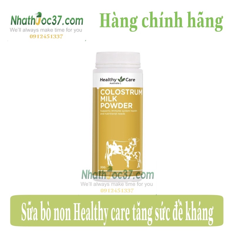 Sữa non Healthy care colostrum milk pơder 300g