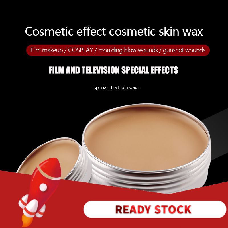 ⌂⌂ Film And Television Special Effect Make-up Wax Repair And Cover Scars Scar Making Light-skinned Skin Wax 【Goob】