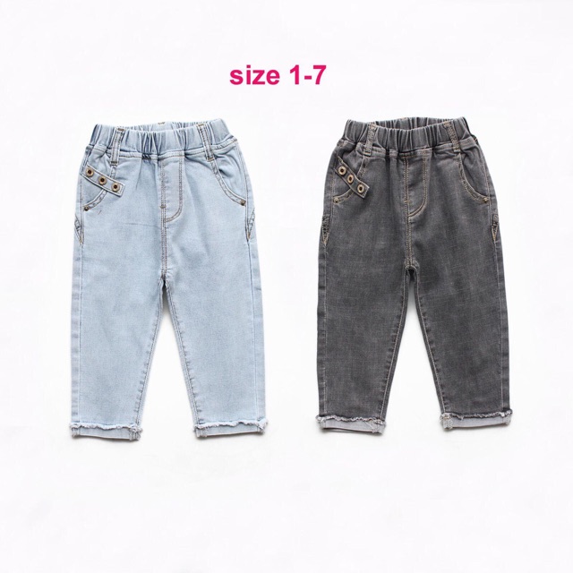 Quần jeans dài bé trai