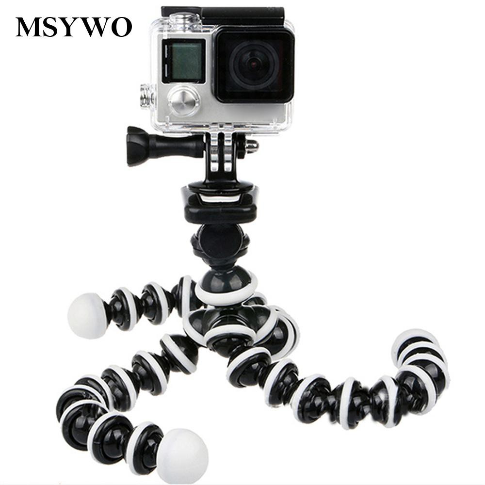 msywo07 Flexible Octopus Holder Gorilla Pod  Tripod Mini Portable for Camera SLR DSLR Smartphone Beautiful