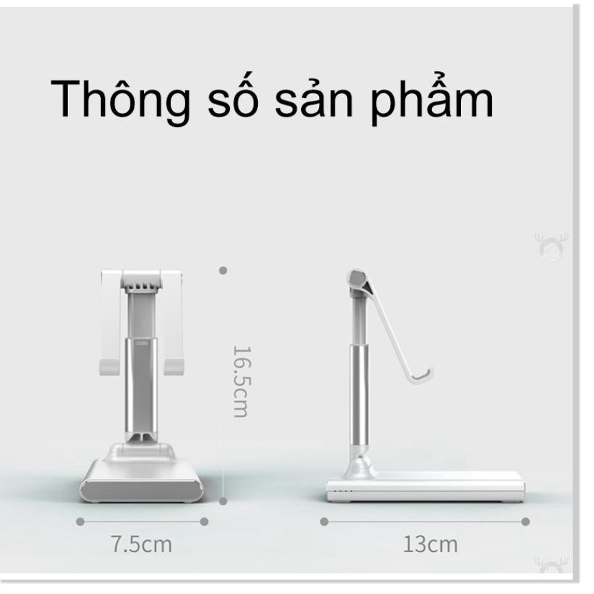 Sạc dự phòng Kiêm giá đỡ điện thoại máy tính bảng có thể gấp lại - cao cấp