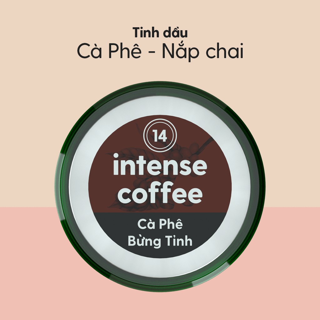Tinh Dầu Cà Phê (Ngọt Đắng) Organic Nguyên Chất Đậm Đặc Xông Thơm Phòng, Làm Nến Thơm Thiên Nhiên HENY GARDEN