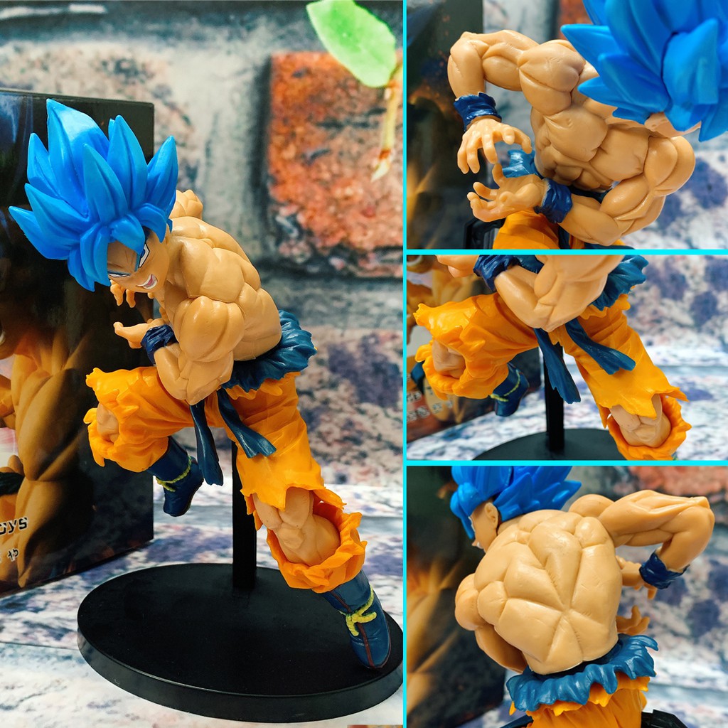 Mô Hình 7 Viên Ngọc Rồng Songoku Blue X Vegeta Blue Siêu Ngầu, Dragon Ball  Cao 18Cm Có Chân Đế Đi Kèm, Full Hộp | Tiki.Info.Vn