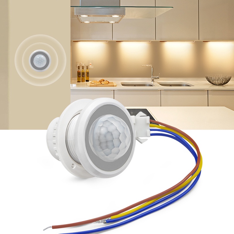Đèn led mini cảm biến chuyển động tự động 110-220v mini chất lượng