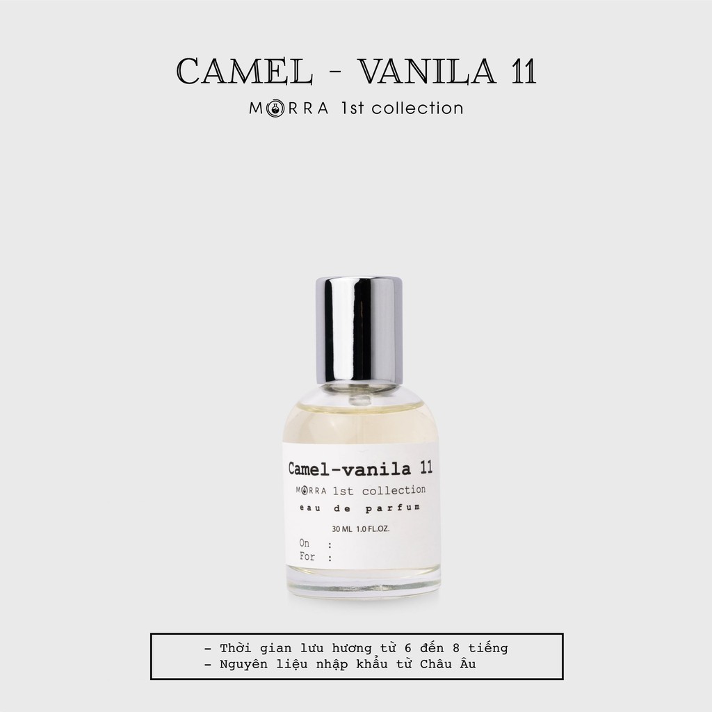 Nước hoa Morra Camel Vanila 11 - 30ml