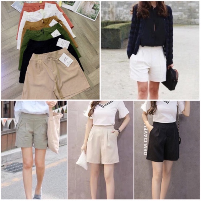 BÁN SỈ QUẦN SOOC ĐŨI 6 MÀU CHO NỮ