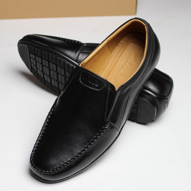 Giày Lười Da Bò Nam Clarks . Giày Mọi Hàng Việt Nam Xuất Khẩu (CL.3Đ)