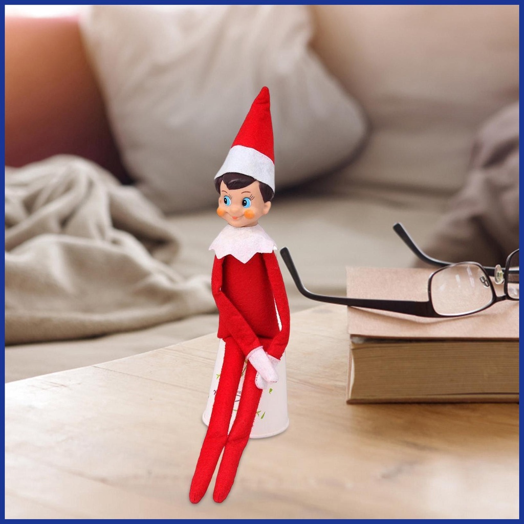Giá Sách Hình Búp Bê Elf Chân Dài Mới Lạ Làm Quà Tặng Giáng Sinh