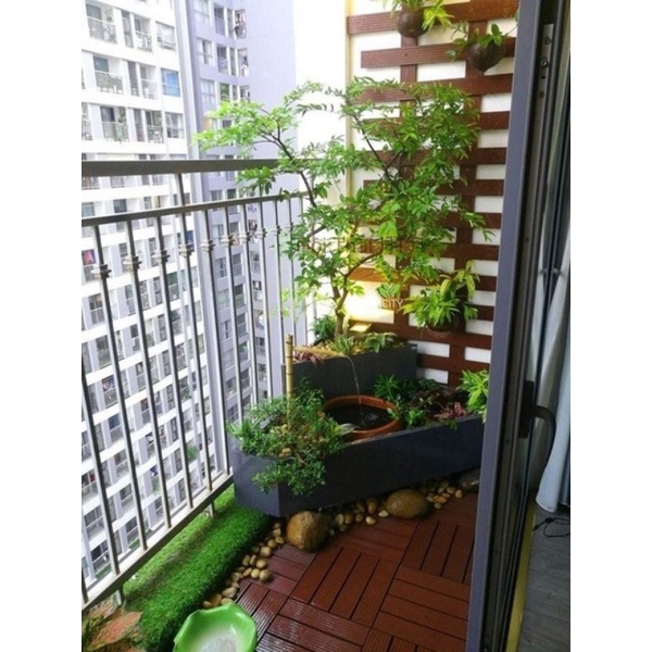Thác nước phong thủy bằng tre mẫu 1ống