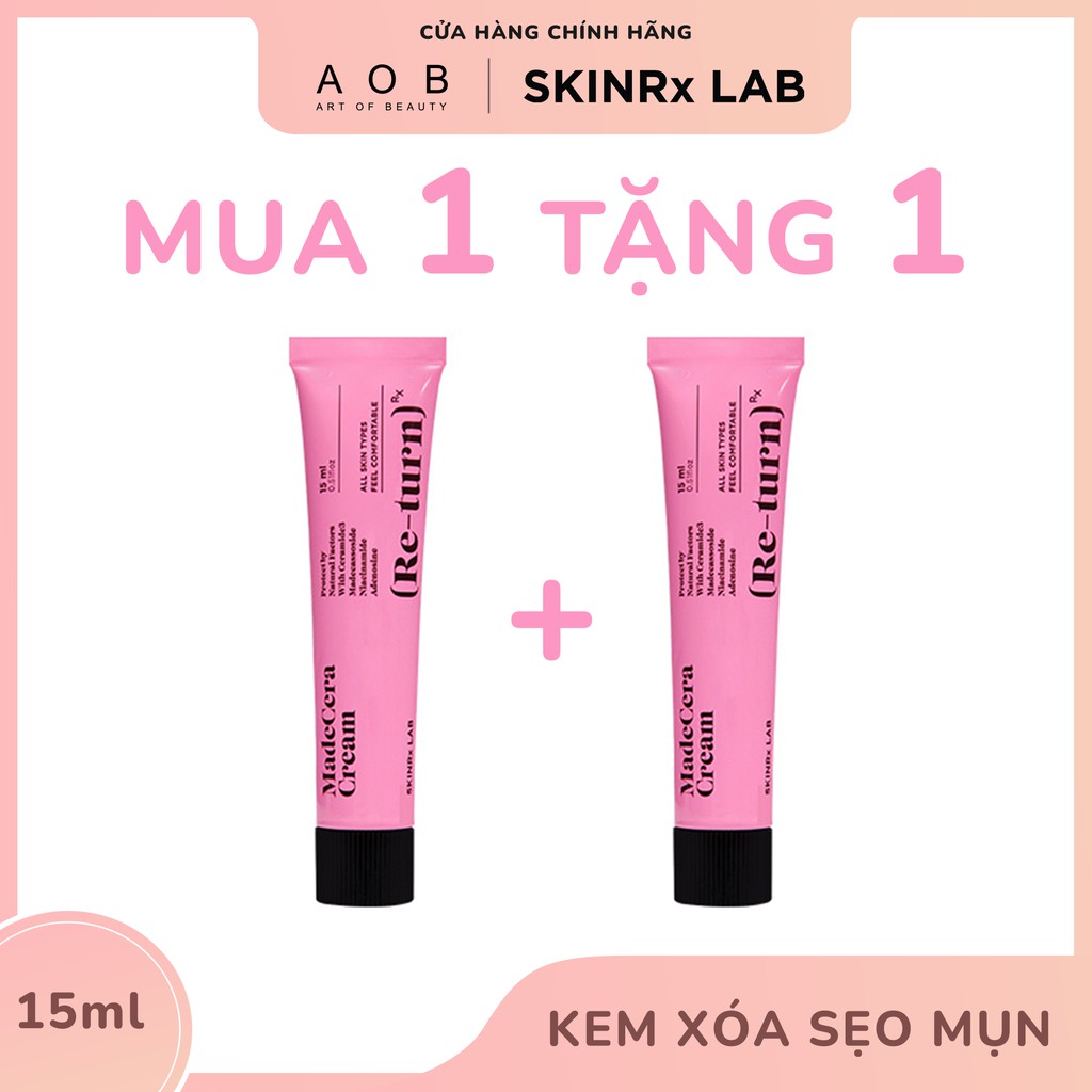 [Mua 1 Tặng 1] Kem Xóa Sẹo Mụn SKINRx LAB MADECERA CREAM (15ml) - Date: 14/05/2022 | BigBuy360 - bigbuy360.vn