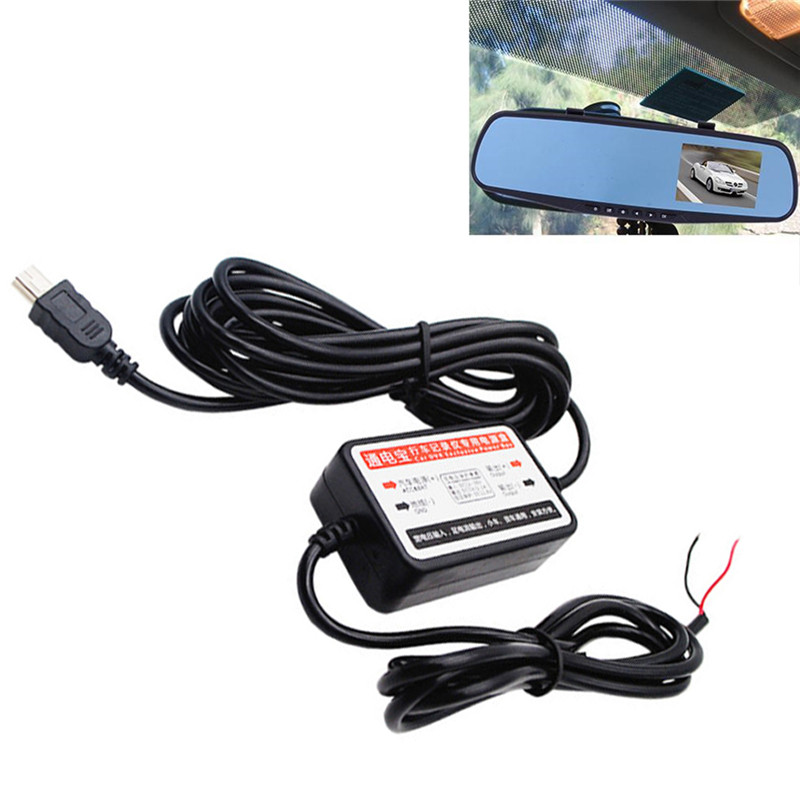 Colorfulswallowfly Mini USB DC Car Charger Hard Wire Kit For In Car Dash Cam Camcorder DVR CSF