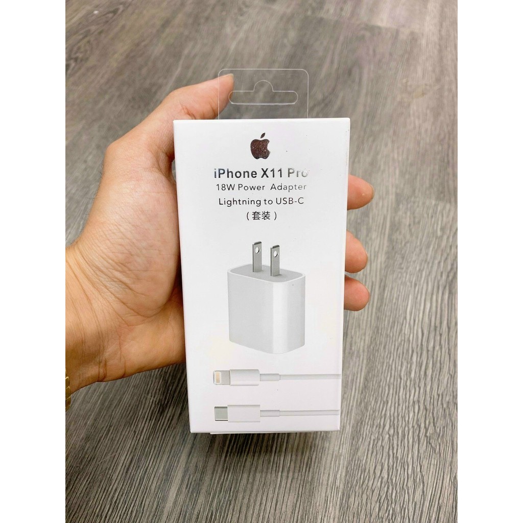 Bộ Sạc Nhanh 18W Hàng Sạc Chuẩn Cho iPhone 11/11 Pro Max /8 /8Plus /XS Max