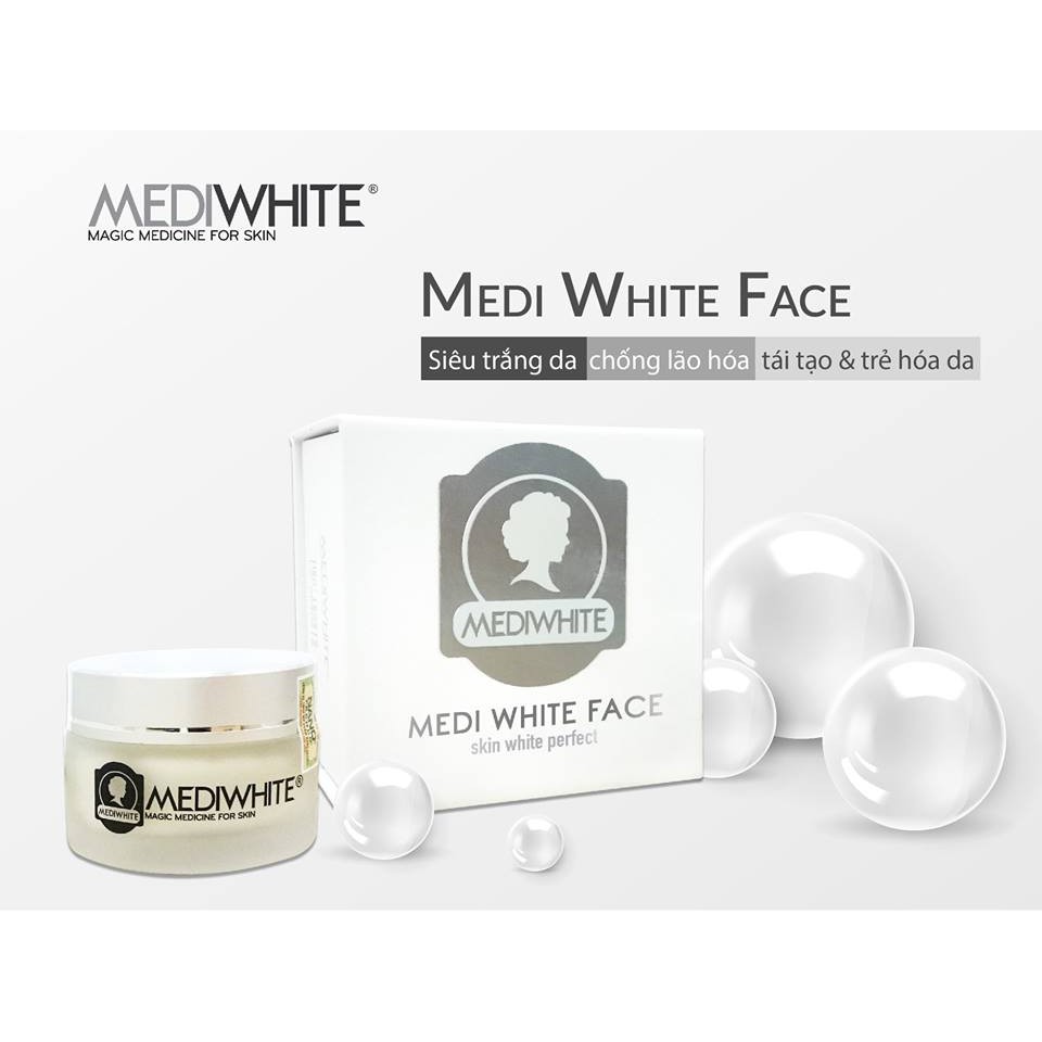 KEM LÀM TRẮNG DA MẶT MEDI WHITE FACE