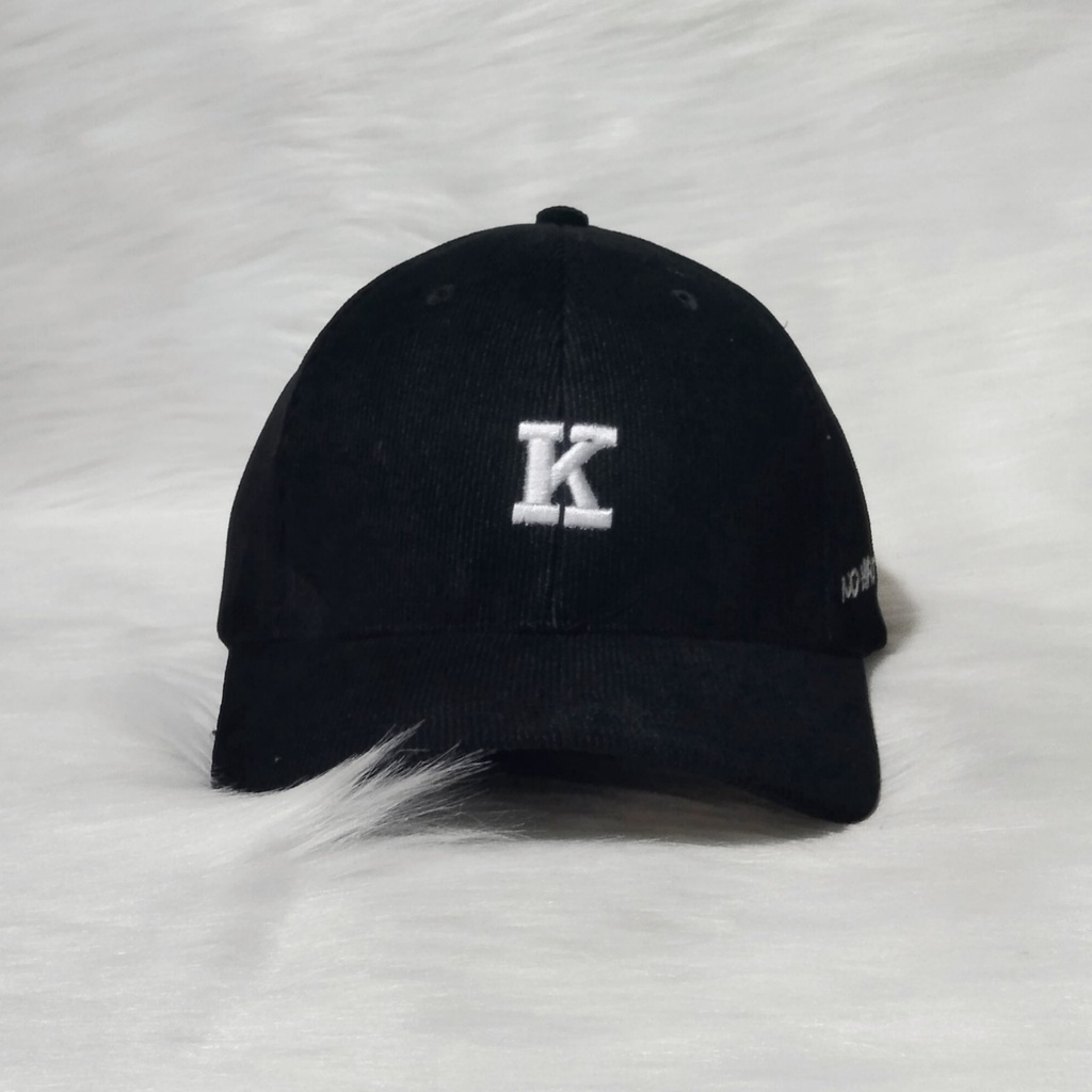 Mũ lưỡi trai, nón kết cao cấp nam nữ đẹp thêu chữ K phong cách Ulzzang unisex mã số K38