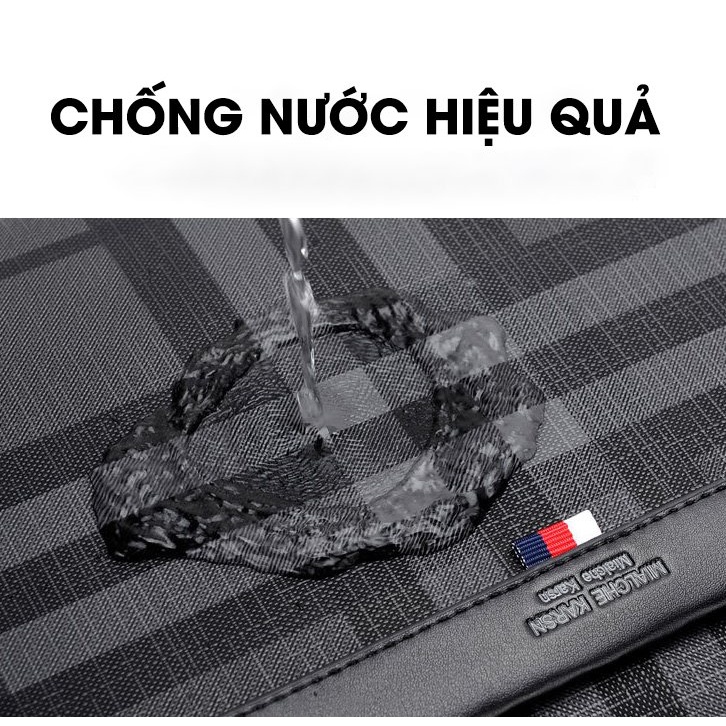 Cặp đựng laptop công sở Gubag cho nam, có dây đeo chéo tiện lợi, cặp văn phòng cao cấp, đựng máy tính