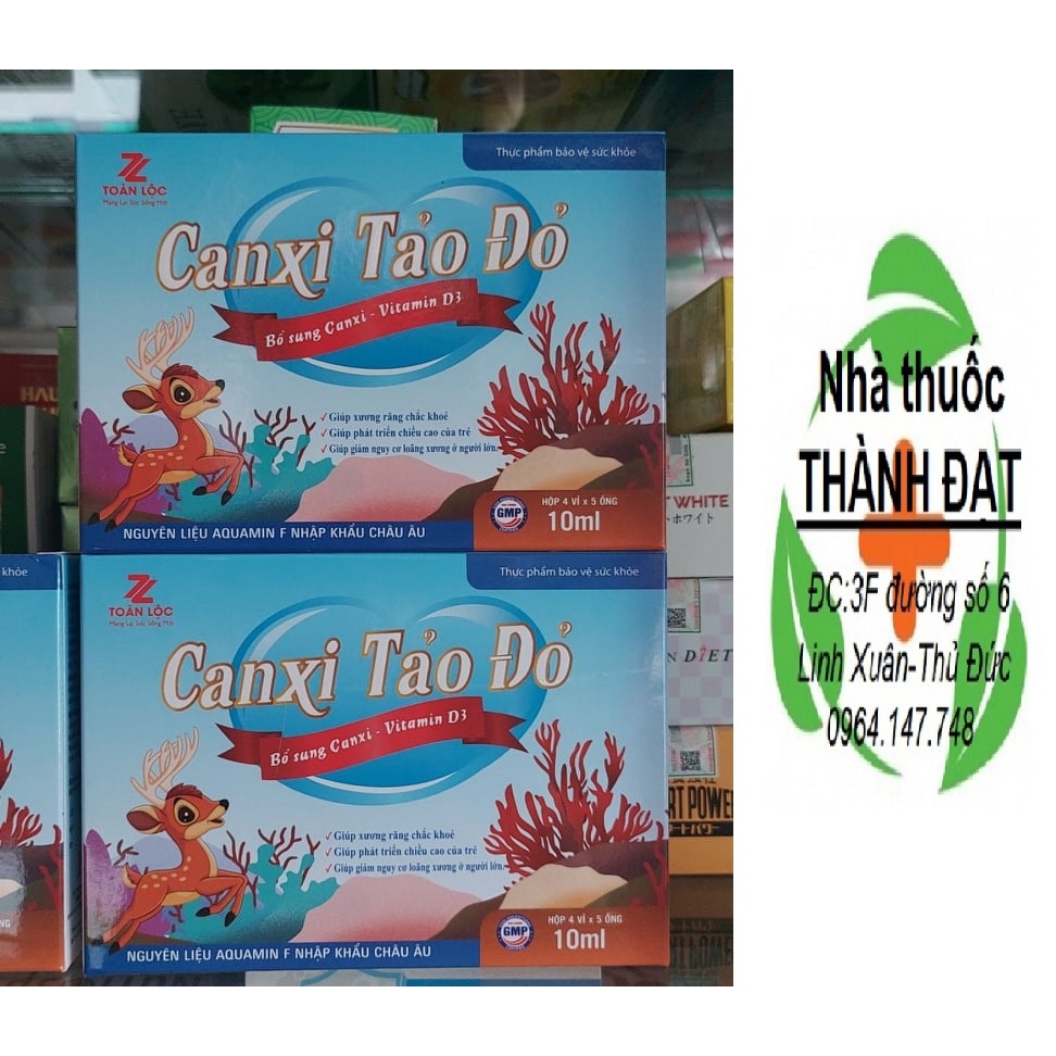 Canxi Tảo Đỏ cho bé