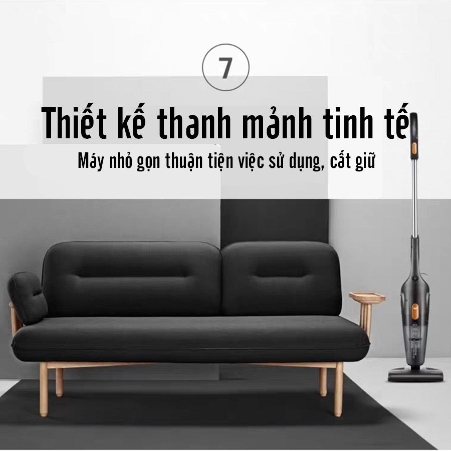 Máy Hút Bụi Cầm Tay Gia Đình 2 trong 1 DX115C Nhỏ Gọn Tiện Dụng Kèm 2 Đầu Hút