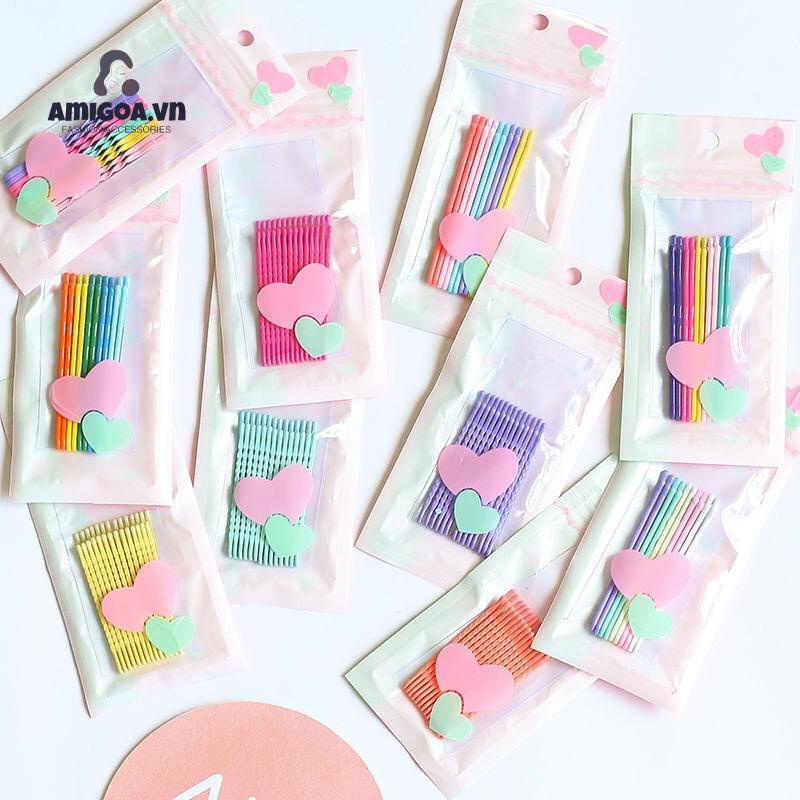 Kẹp Tóc Phun Sơn Nhám Đa Năng Đơn Giản