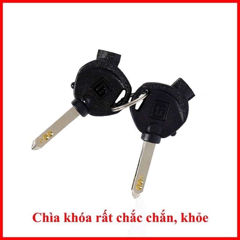 Bộ Ổ Khoá 6 Cạnh Cho Xe RSX 110