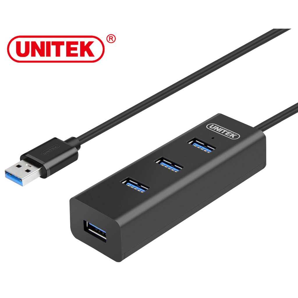 Bộ chia 4 cổng HUB USB 3.0 Unitek Y-3089