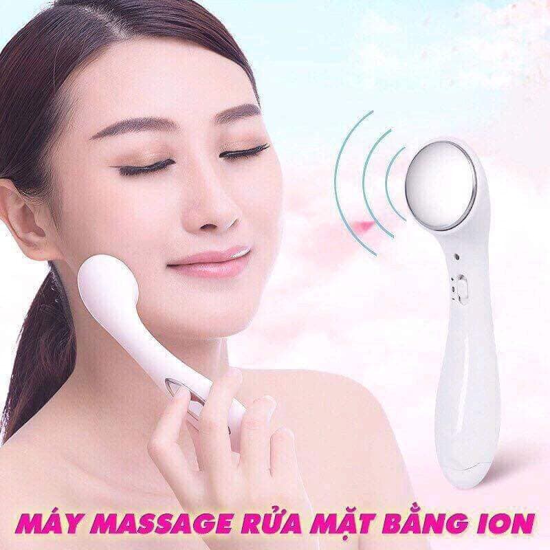 Máy massage mặt ion hàn quốc