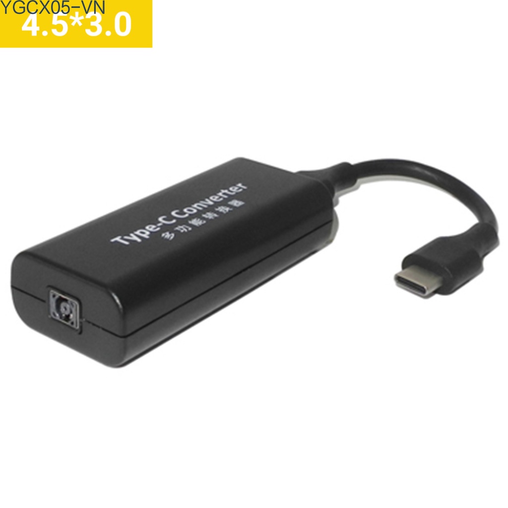 Dây Cáp Chuyển Đổi 45w Dc Sang Type C Usb Cho Laptop Lenovo / Hp | BigBuy360 - bigbuy360.vn