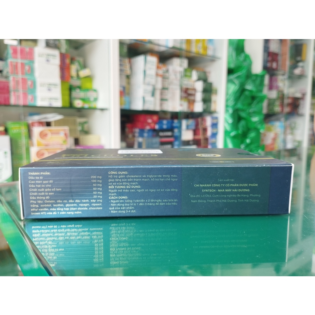 Phatra Tricholes- Hỗ trợ giảm cholesterol và triglyceride trong máu, hỗ trợ tăng sức bền thành mạch