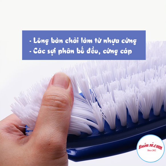 Bàn chải chà có tay cầm giặt quần áo, chà sàn tiện lợi, hữu ích – Buôn Rẻ 00228