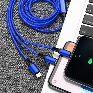 Cáp Sạc Giao Diện Cổng Micro Usb / Type-c / Lightning Dành Cho Điện Thoại Android Ios