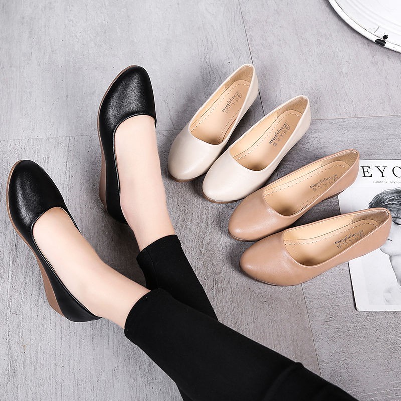 Giày búp bê đế xuồng thiết kế trẻ trung hợp thời trang cho bạn gái