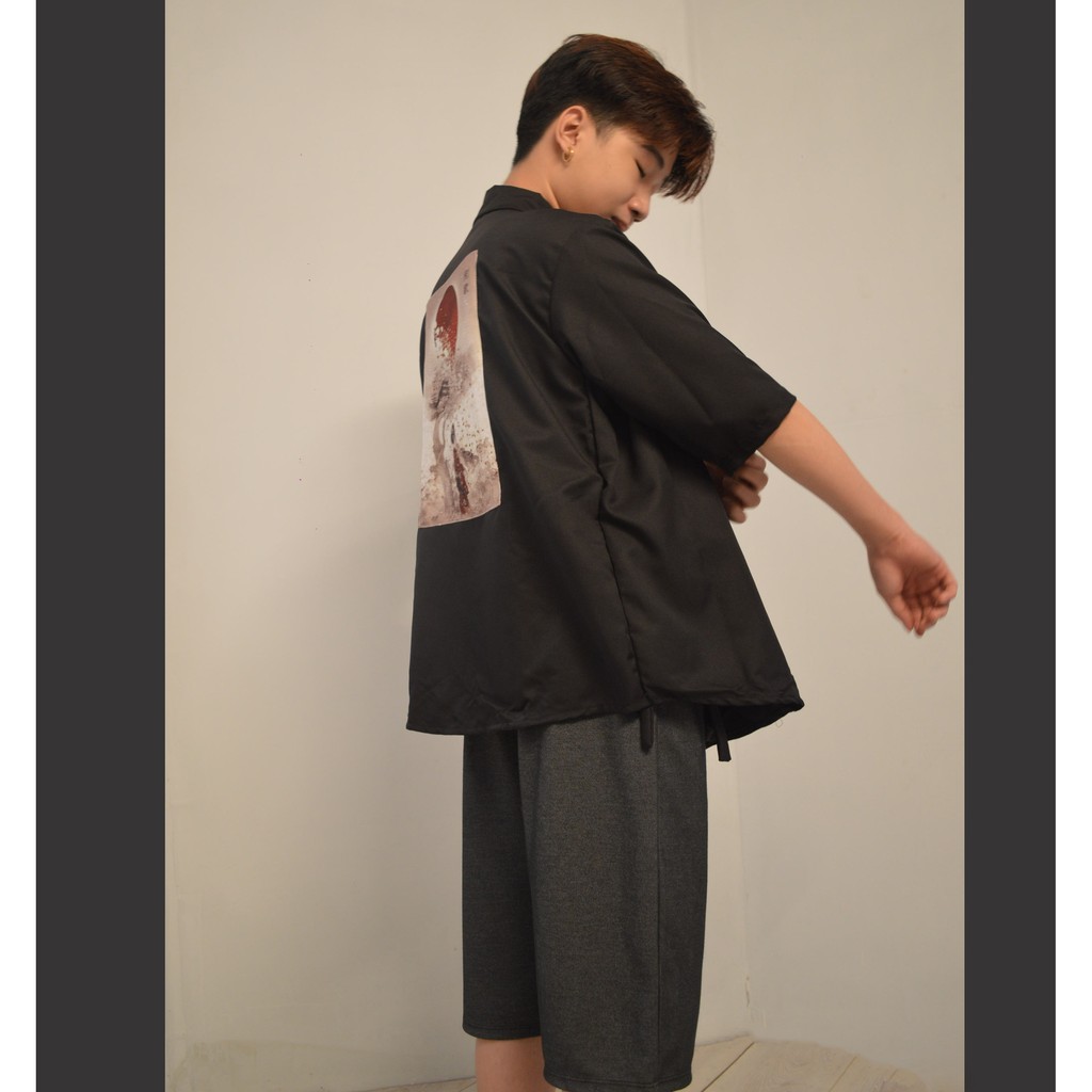 Áo Kiểu Yukata Japan Basic Style & Picture CVC - Giá sỉ Unisex