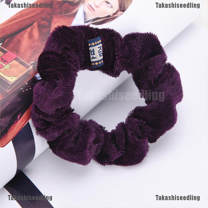 Dây Buộc Tóc Co Giãn Nhiều Màu Sắc Đáng Yêu Cho Nữ