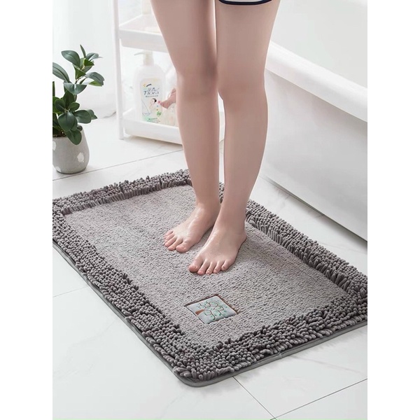 Thảm chùi chân cao cấp kích thước 40*60cm siêu thấm siêu chống trơn trượt