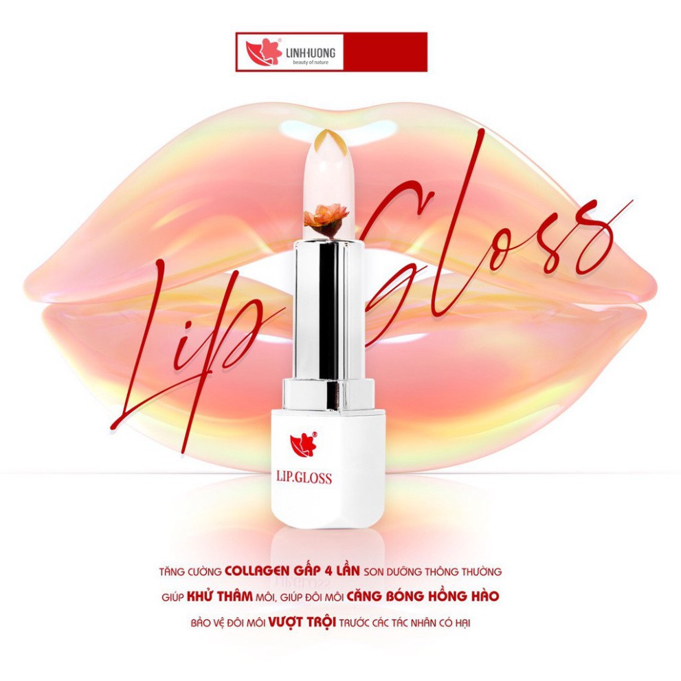 [100% Chính Hãng] son thạch linh hương lip gloss  date mới