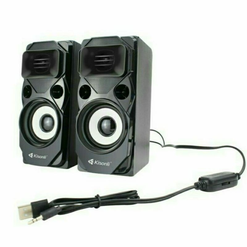 Loa Usb Siêu Trầm Cho Laptop / Cpu Kisonli U9004 / Cpu Hp Gadget / Subwoofer