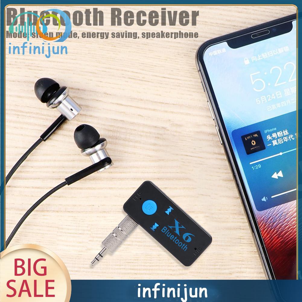 Bộ Thu Phát Bluetooth Không Dây X6 Cổ Điển Kèm Phụ Kiện