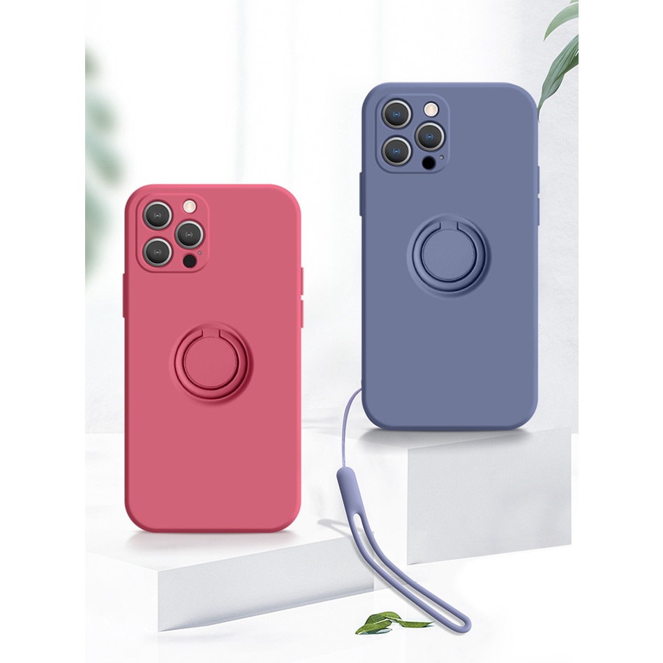 Ốp Điện Thoại Silicone Mềm Có Giá Đỡ Nam Châm Cho iPhone 14 13 12 11 Pro MAX Mini X XS MAX XR 6 6S 7 8 Plus 12Pro 13Pro