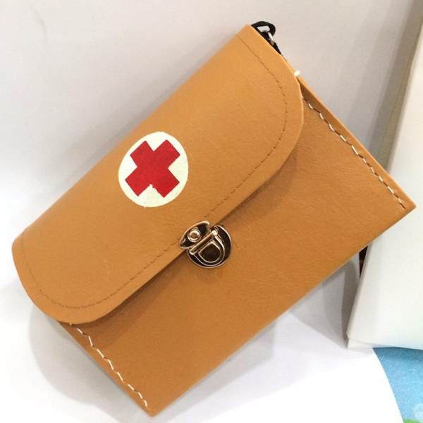 TÚI CỨU THƯƠNG CHỮ THÂP - TÚI CỨU THƯƠNG DA BÒ