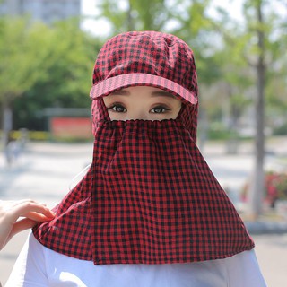 Mũ Cotton Che Nắng Bảo Vệ Cổ Chống Tia Uv Cho Nữ