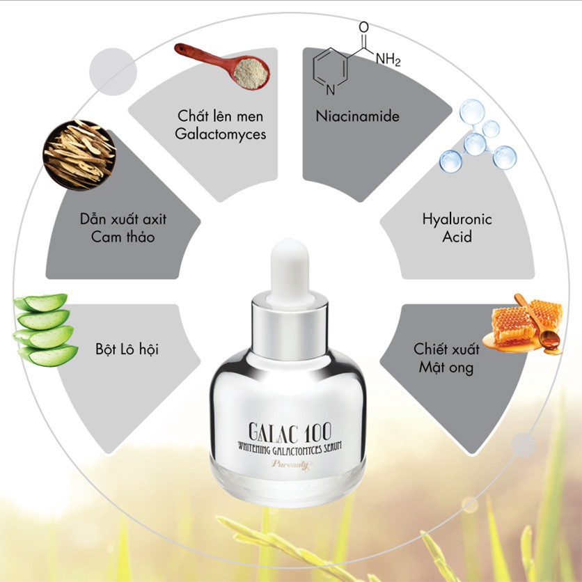 [ CAM KẾT CHÍNH HÃNG] Serum GALAC 100 WHITENING GALACTOMYCES( Serum dưỡng trắng)