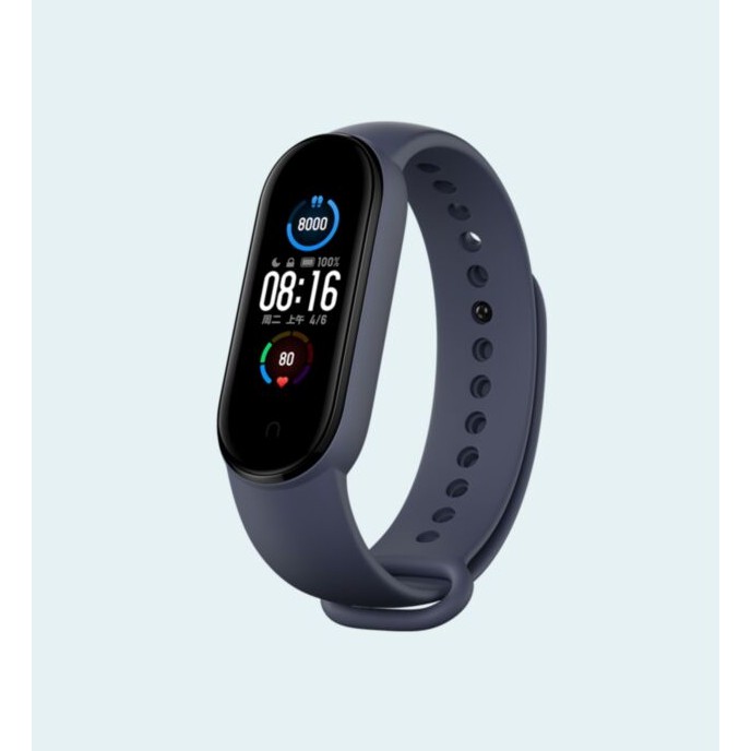 Dây đeo silicon chính hãng Xiaomi Strap cho Mi Band 5