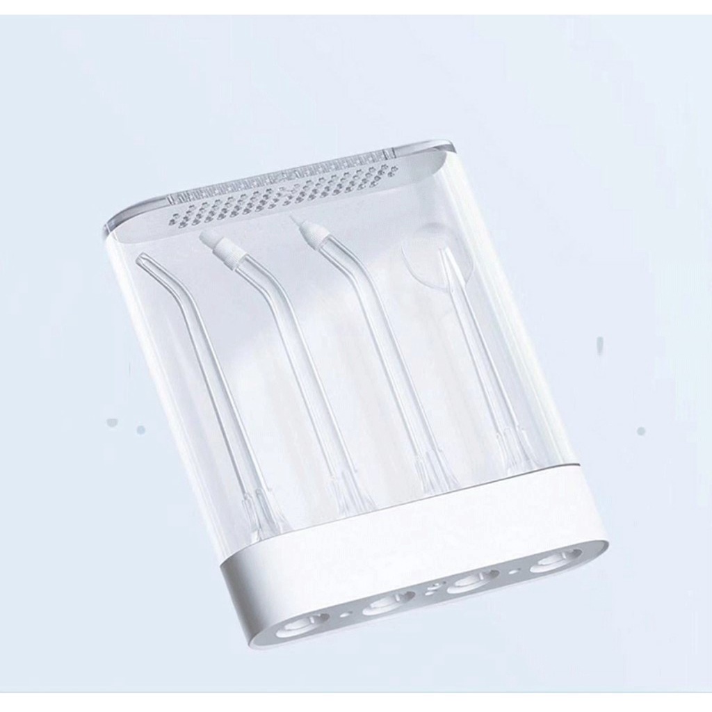 NEW| Tăm nước vệ sinh răng miệng Xiaomi F300 -  4 vòi Xịt - Tăm Nước MIJIA MEO 701 Trắng
