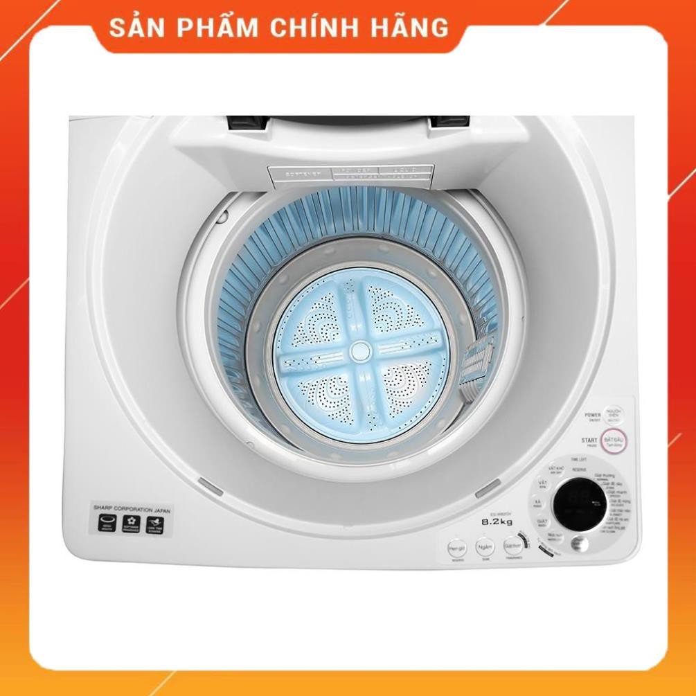 [ Chính hãng, mới 100% ] Máy giặt Sharp ES-W78GV-H, ES-W80GV-H, ES-W82GV-H, ES-W90PV-H (Bảo hành 1 năm)