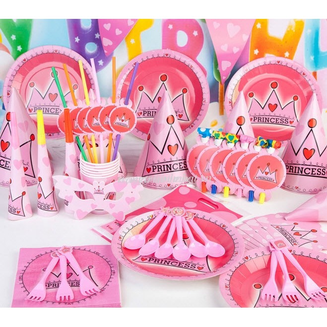 SET trang trí để bàn 13 món - Princess ( Công chúa )