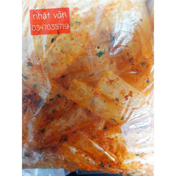 500g bánh tráng ống muối , ruốc, sate