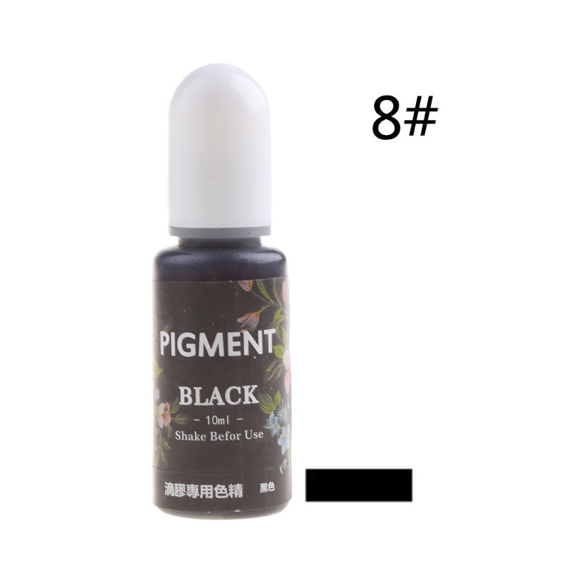 Kem Nhuộm Tóc 13 Màu Tùy Chọn 10Ml Epoxy UV Resin Chất Lượng Cao