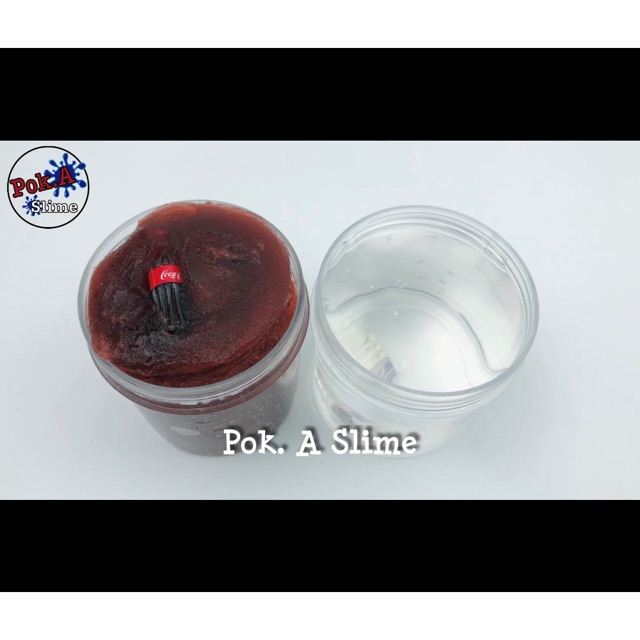 Slime Coke or Water duo (bộ đôi) - chất clear &amp; icee (slime trong &amp; đá bào)